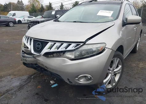 2009 Nissan Murano Le z USA, uszkodzony, nr VIN JN8AZ18W19W133485